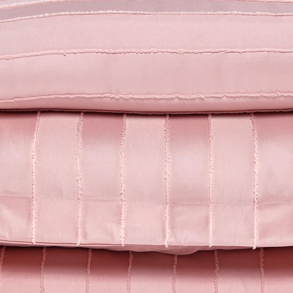 Kit Colcha King Lisa Premier Havan Casa 3 Pçs - Rosa