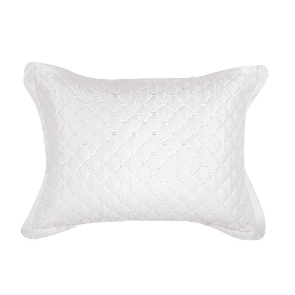 Kit Colcha Queen 100% Poliéster Havan Casa 3 Pçs - Branco