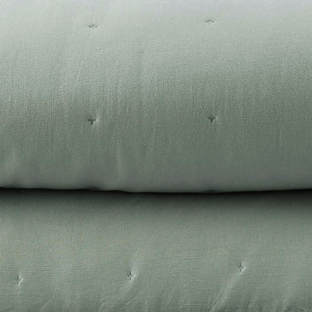 Kit Colcha Queen Elegance Havan Casa 3 Pçs - Verde