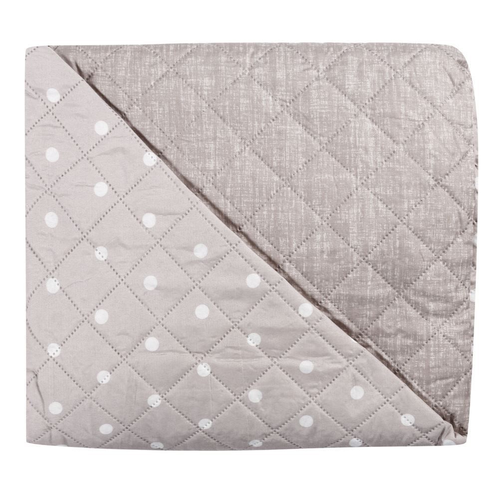 Kit Colcha Solteiro Dupla Face 150 Fios Versalhes Havan Casa 2 Pçs - Bege Cru