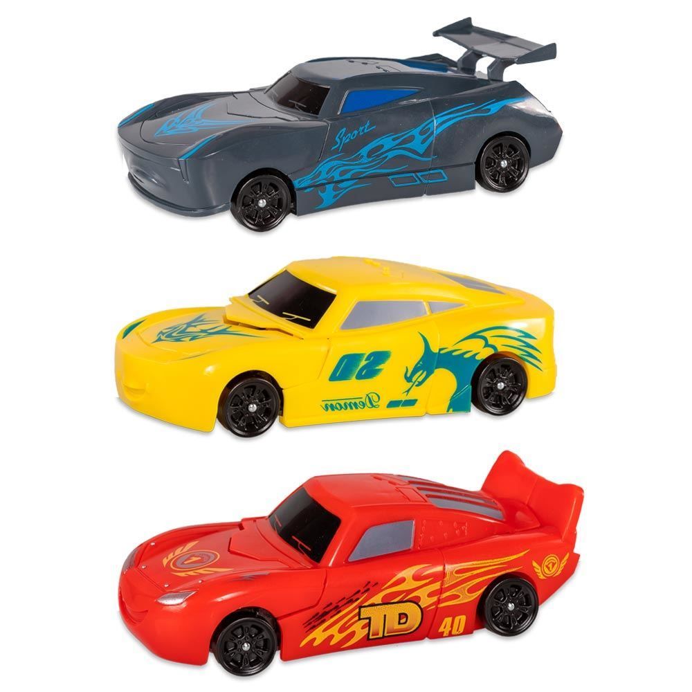 Kit Com 3 Robôs Transformers Havan - Hbr0040 - Colorido