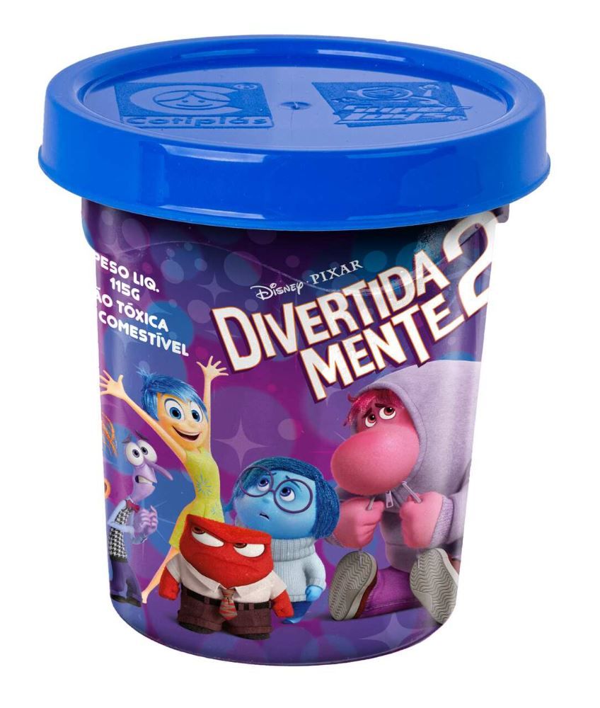 Kit Com 4 Massinhas Divertidamente 115G Cotiplas - 2850