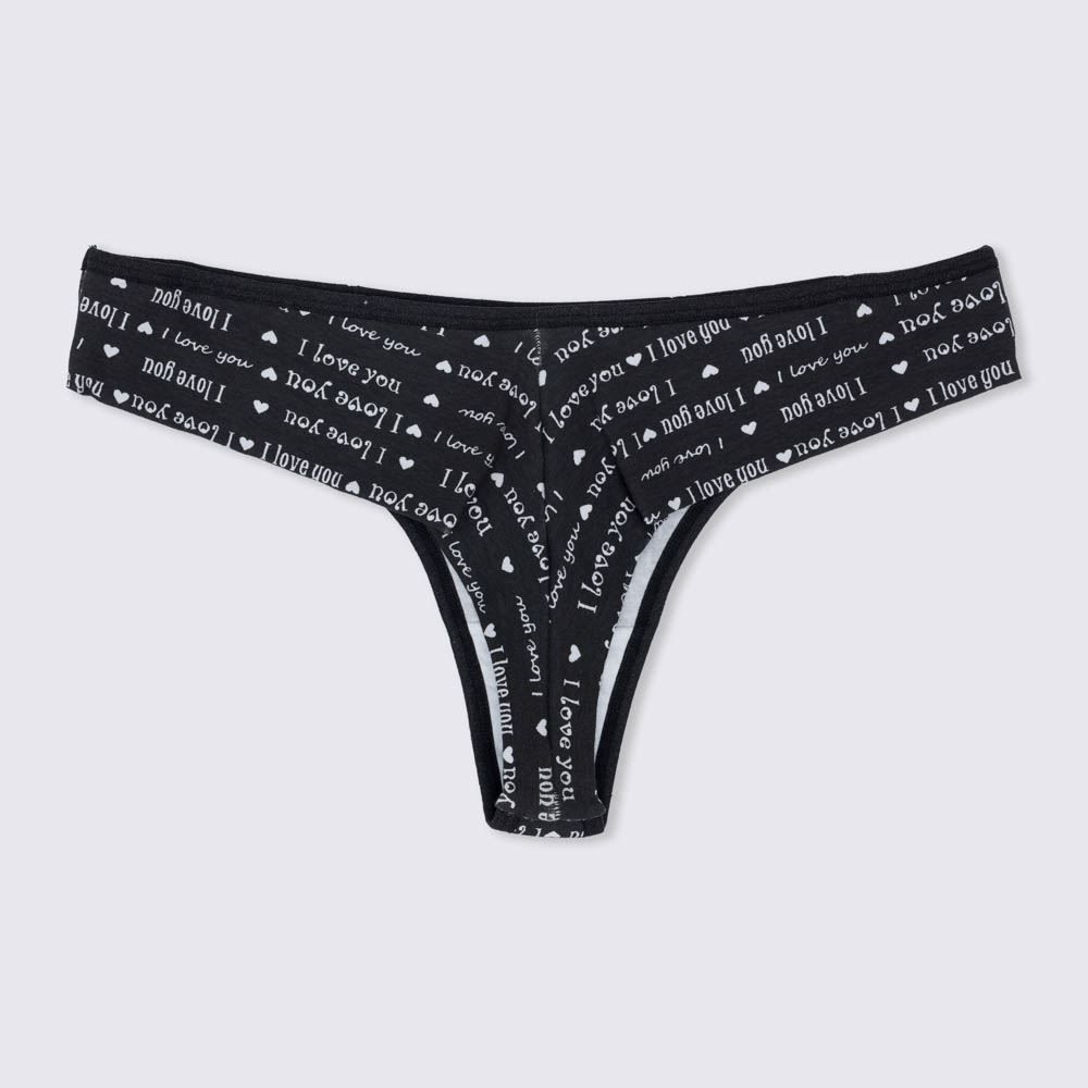 Kit Com Duas Calcinhas Fio Duplo Cotton Holla