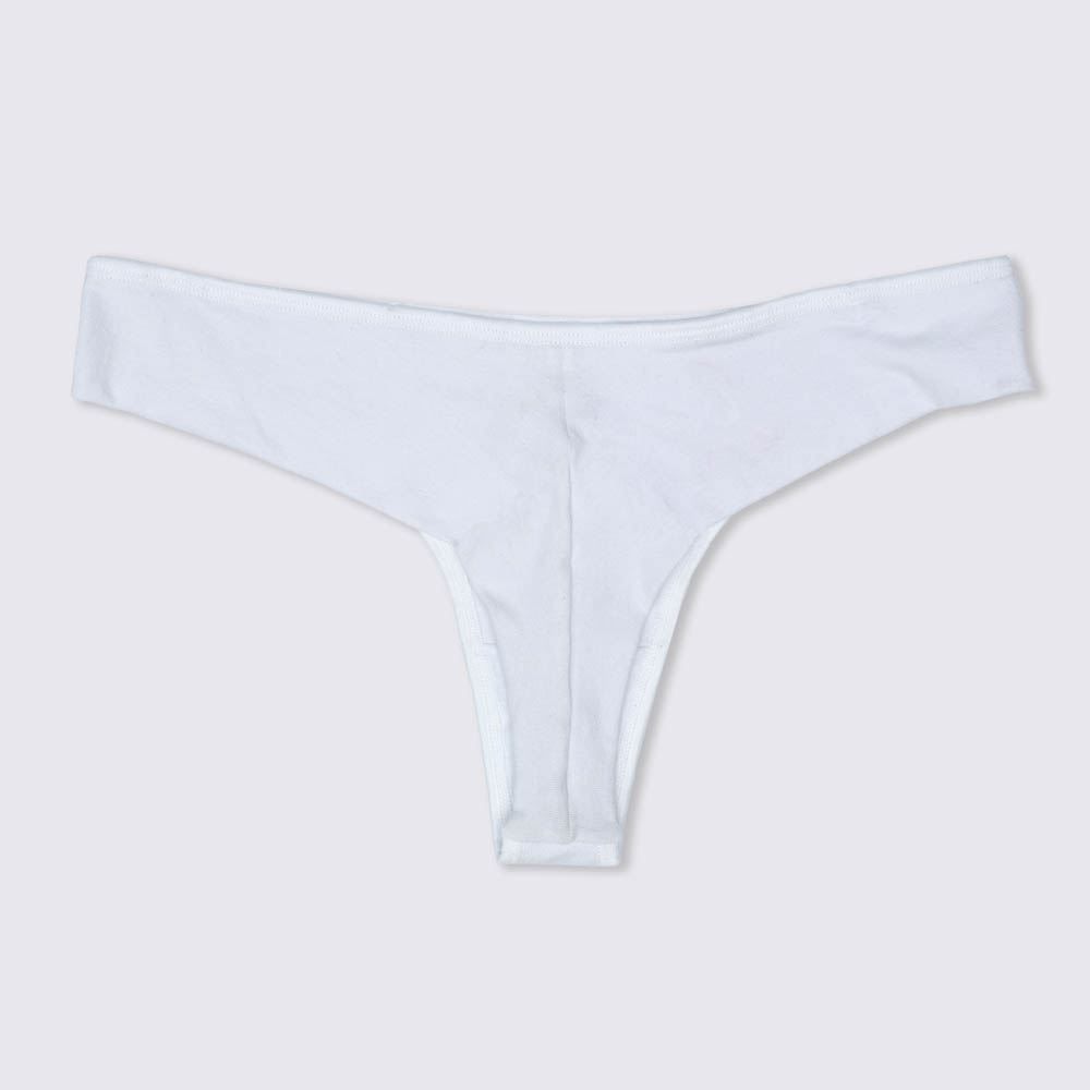 Kit Com Duas Calcinhas Fio Duplo Cotton Holla