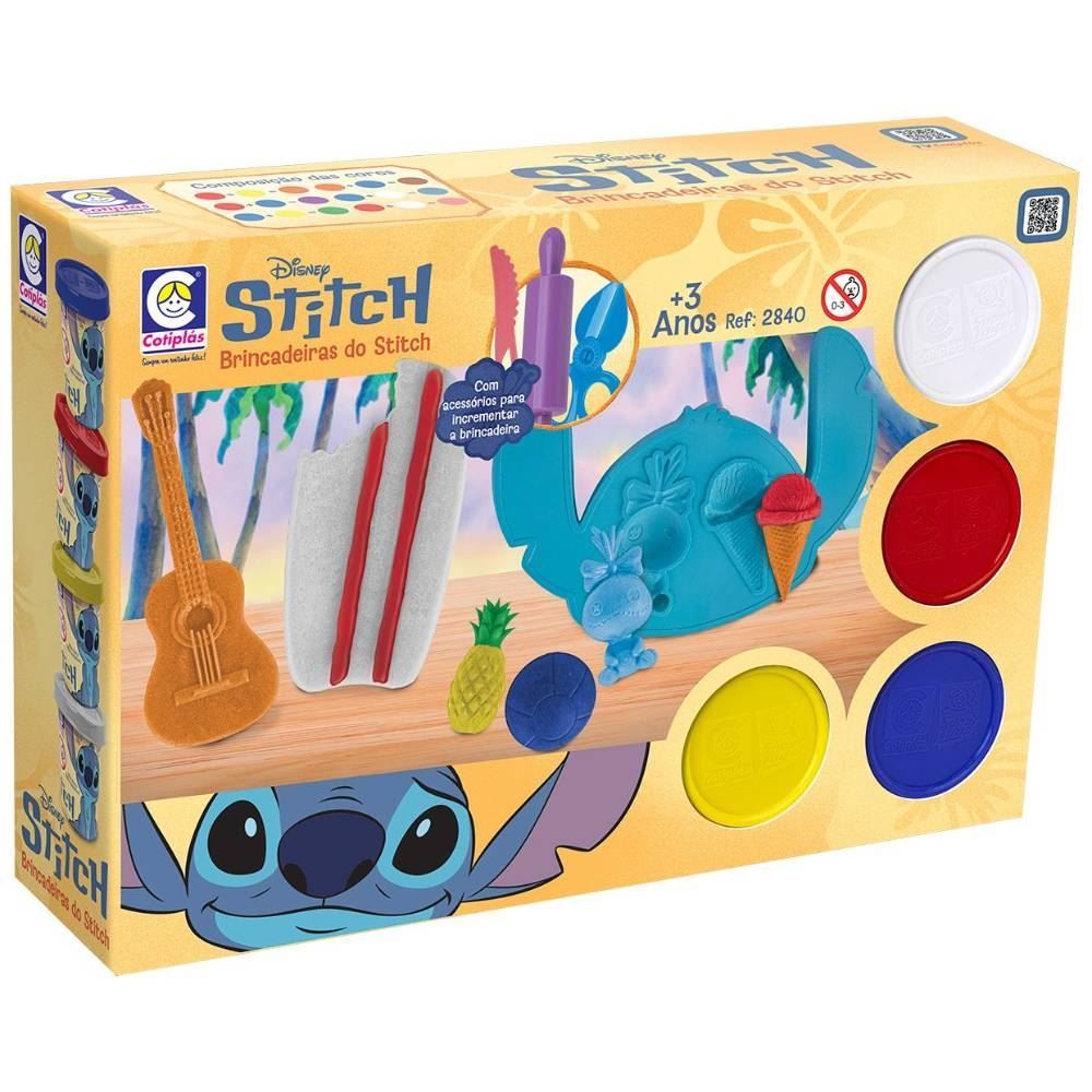 Kit De Massinhas Brincadeiras Do Stitch - 2840