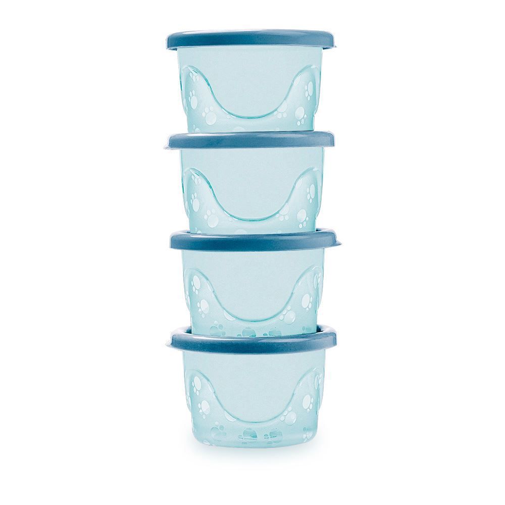 Kit De Potes Infantis 125Ml 4Pçs - Nevoa
