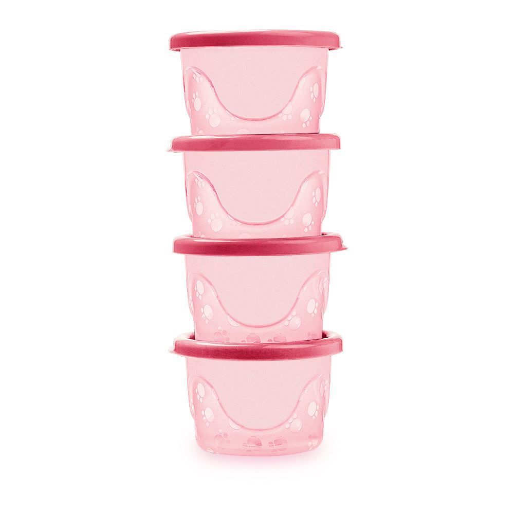 Kit De Potes Infantis 125Ml 4Pçs - Roset