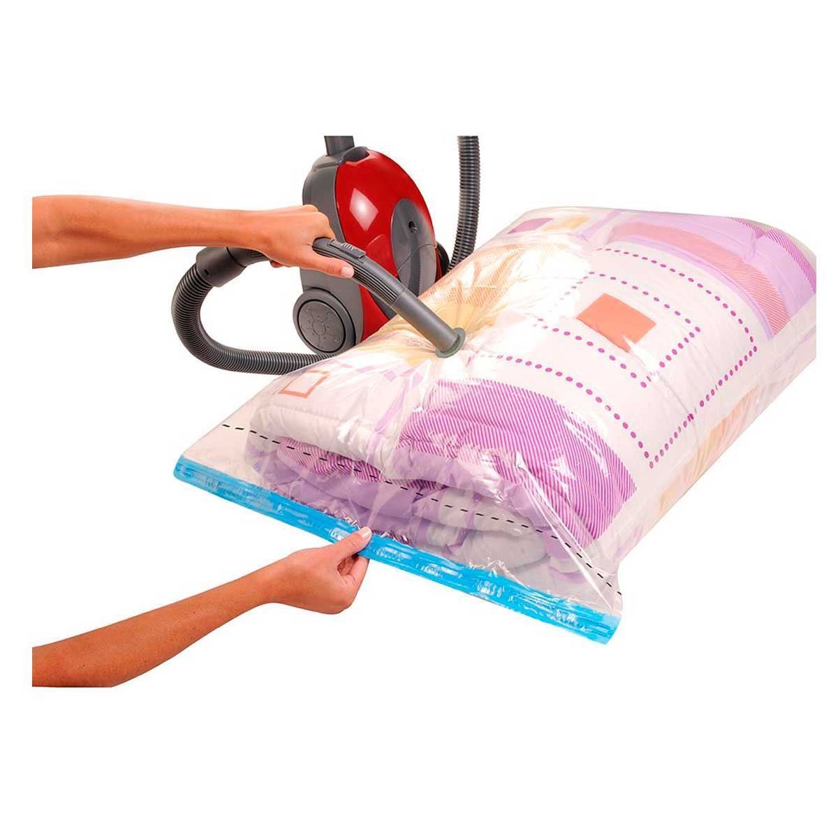 Kit Sacos a Vácuo e Bomba para Vac Bag Ordene 4 Peças - DIVERSOS