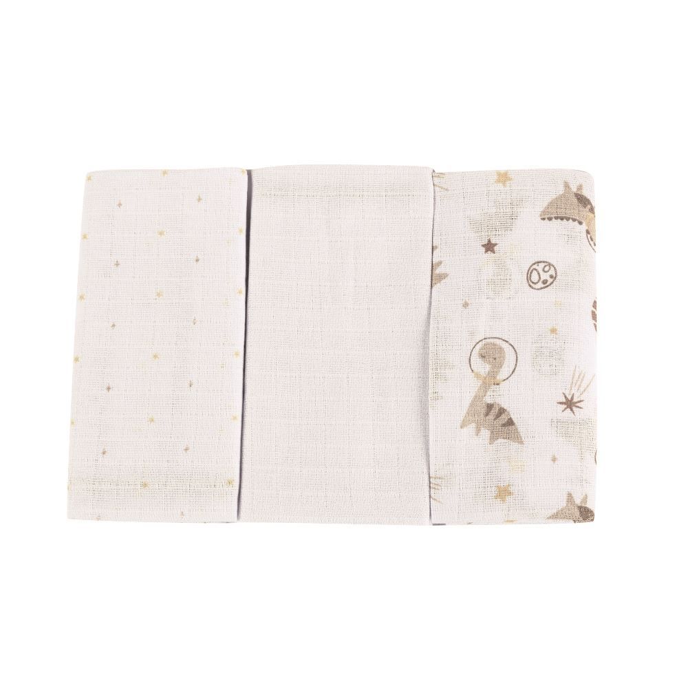 Kit Fralda Prime Havan Baby - Dino Bege