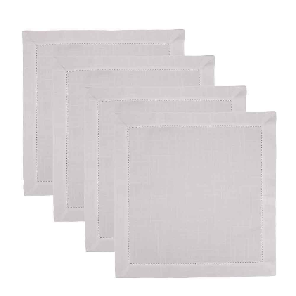 Kit Guardanapo Naturalle Branco Havan Casa - White