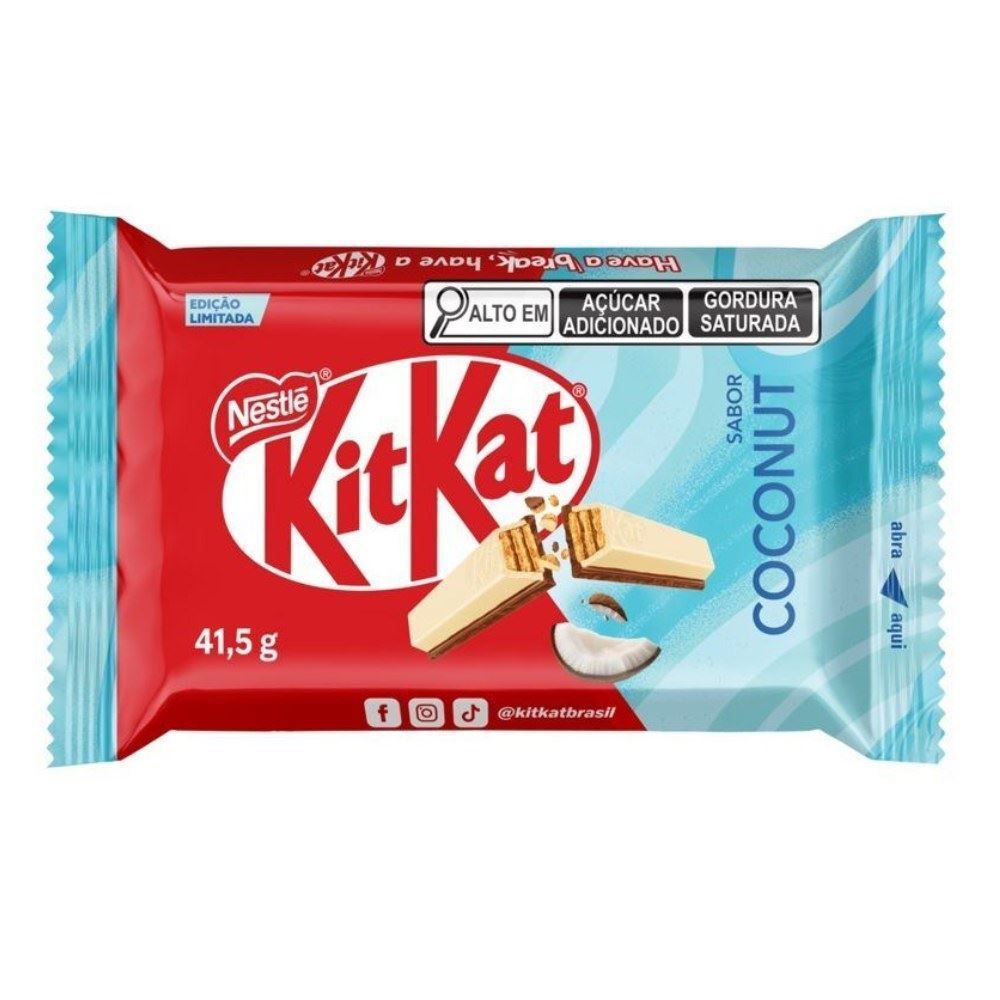Kit Kat De Chocolate Com Coco Nestlé - 41,5g