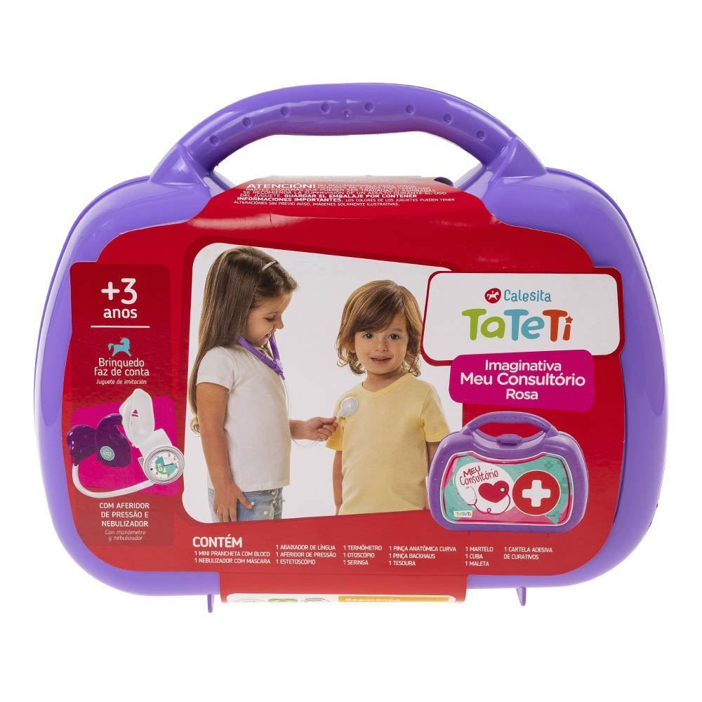 Kit Maleta Com Acessórios Médico Tateti - 0221