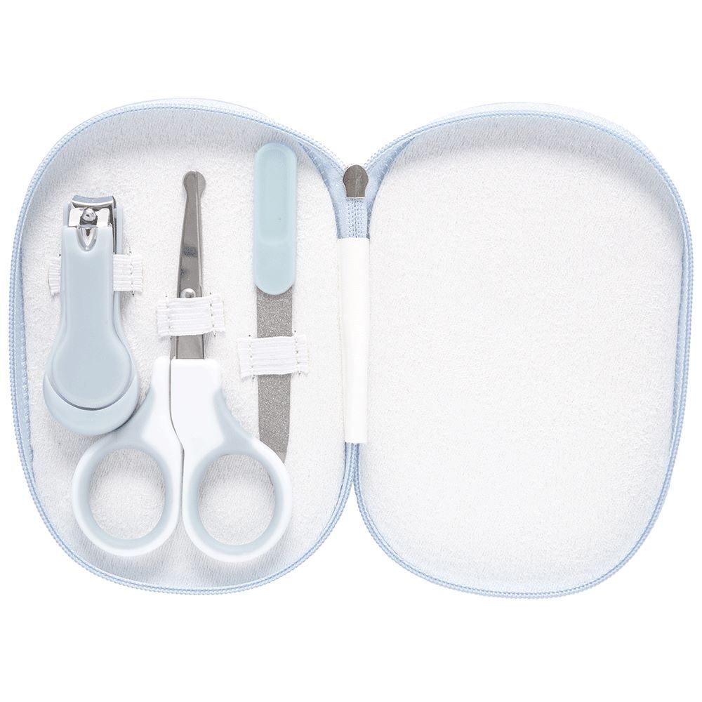 Kit Manicure Com Case Buba - Azul Claro