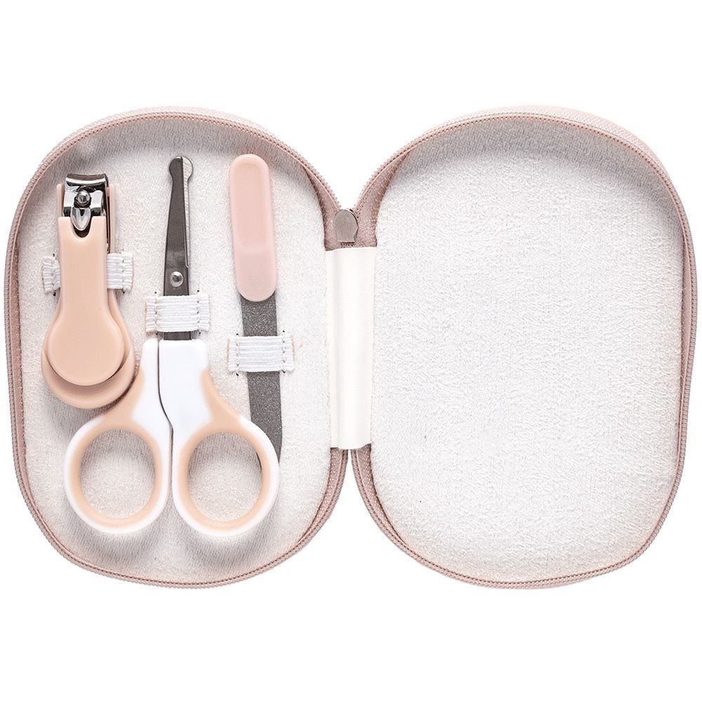 Kit Manicure Com Case Buba - Rosa Claro