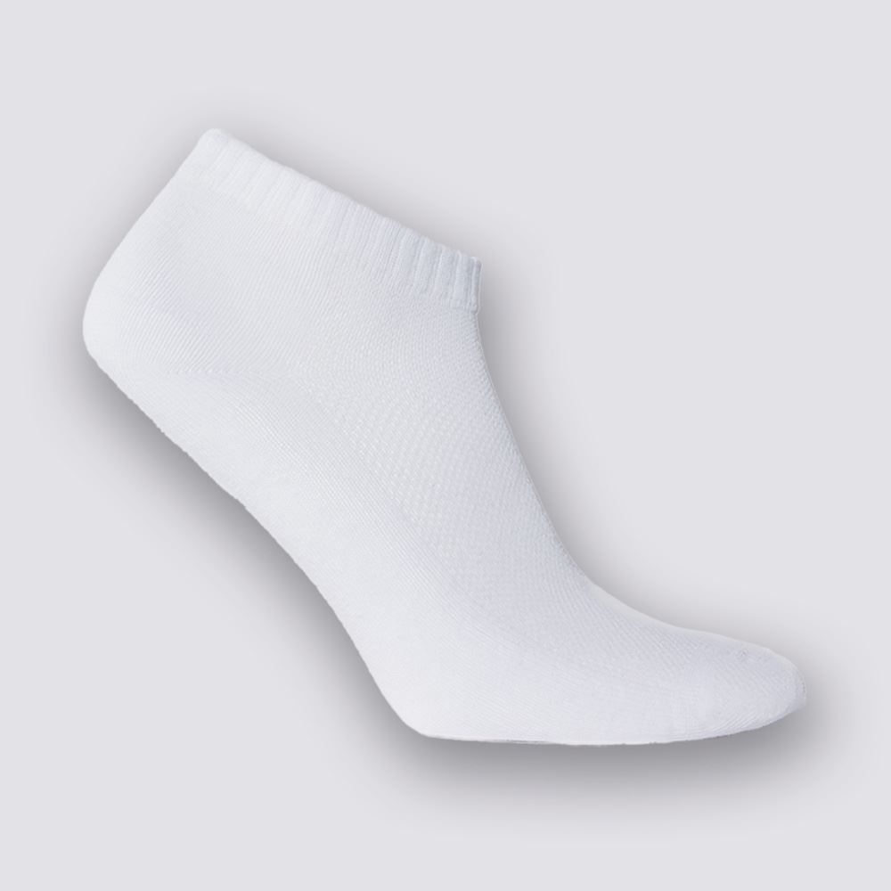 Kit Meia Masculina Com 3 Pares Cano Curto Risk - BRANCO 39/43