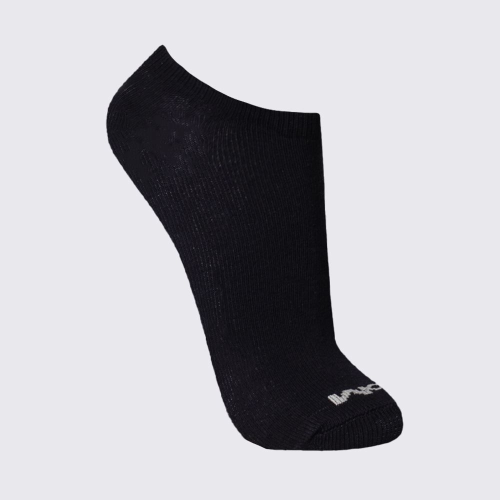 Kit Meia Masculina com 3 Pares Cano Invisível Mash - Preto 39/43