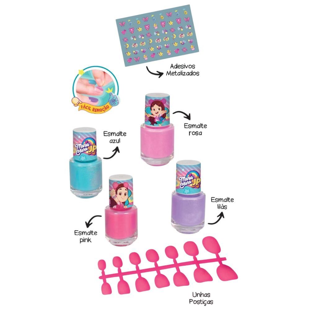 Kit Nails Maria Clara Brink Model - 2115