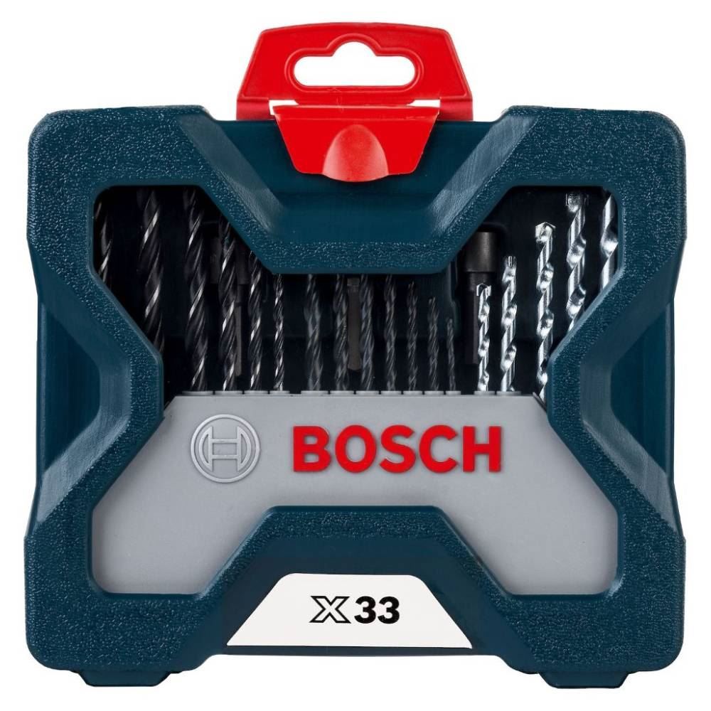 Kit Pontas Brocas Bosch X-Line Perfur 33 Peças  - 2607017398