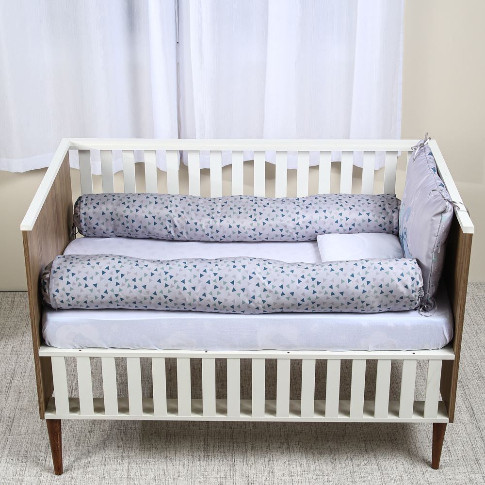 Kit Protetor De Berço Slim Havan Baby 3 Pçs - Dino