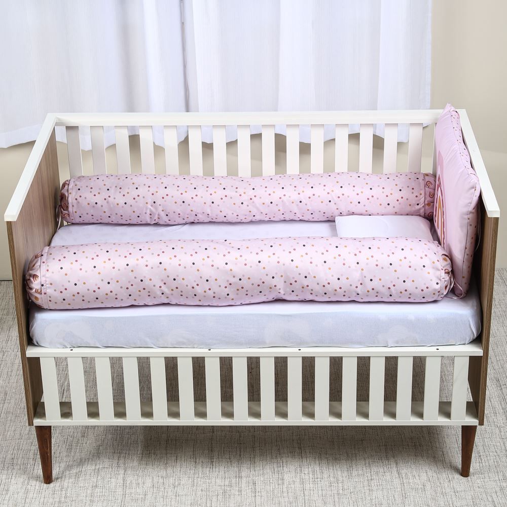 Kit Protetor De Berço Slim Havan Baby 3 Pçs - Rainbow