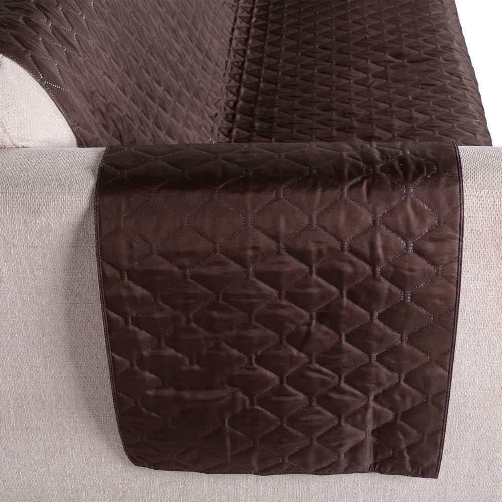 Kit Protetor de Sofa 2 e 3 Lugares Havan - Cacau