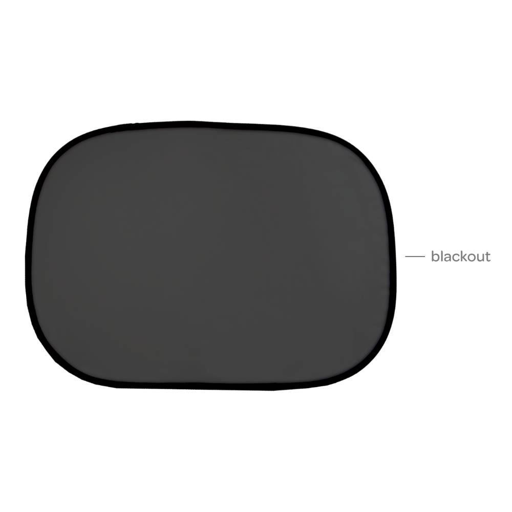 Kit Protetor Solar Blackout Com Ventosa Buba - Preto