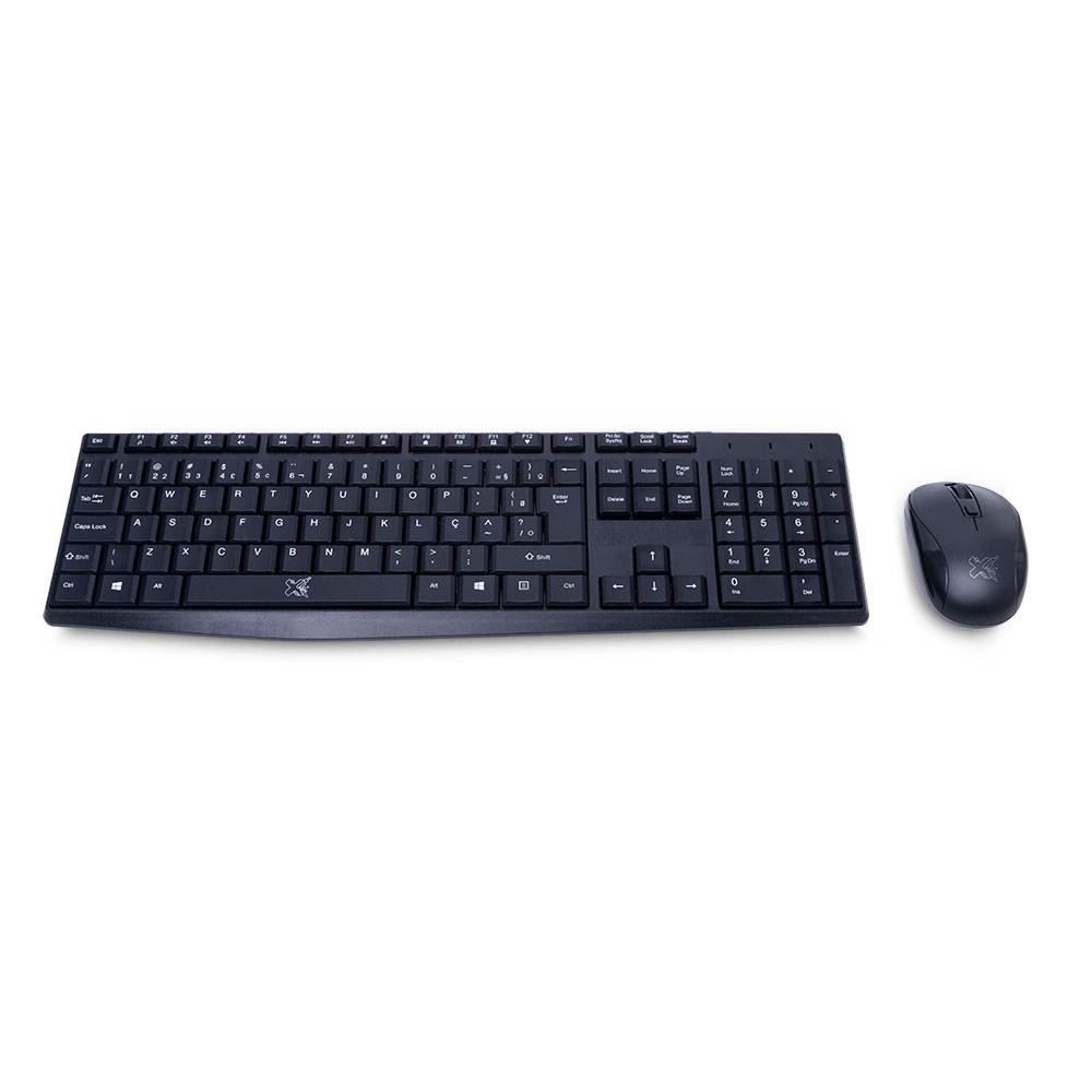 Kit Teclado E Mouse Maxprint Arteck Sem Fio - Preto