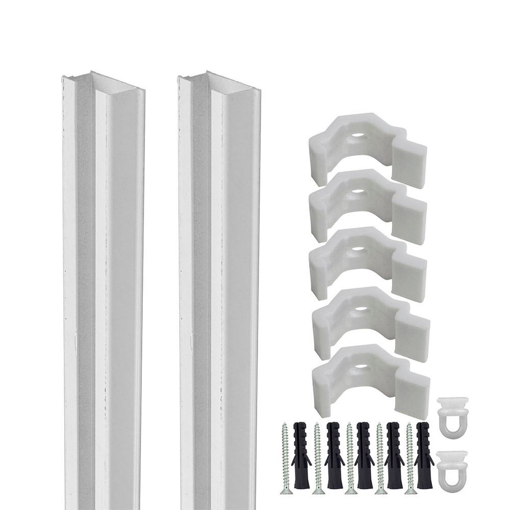 Kit Trilho Deslizante Simples 3,00 M Havan Casa - Branco