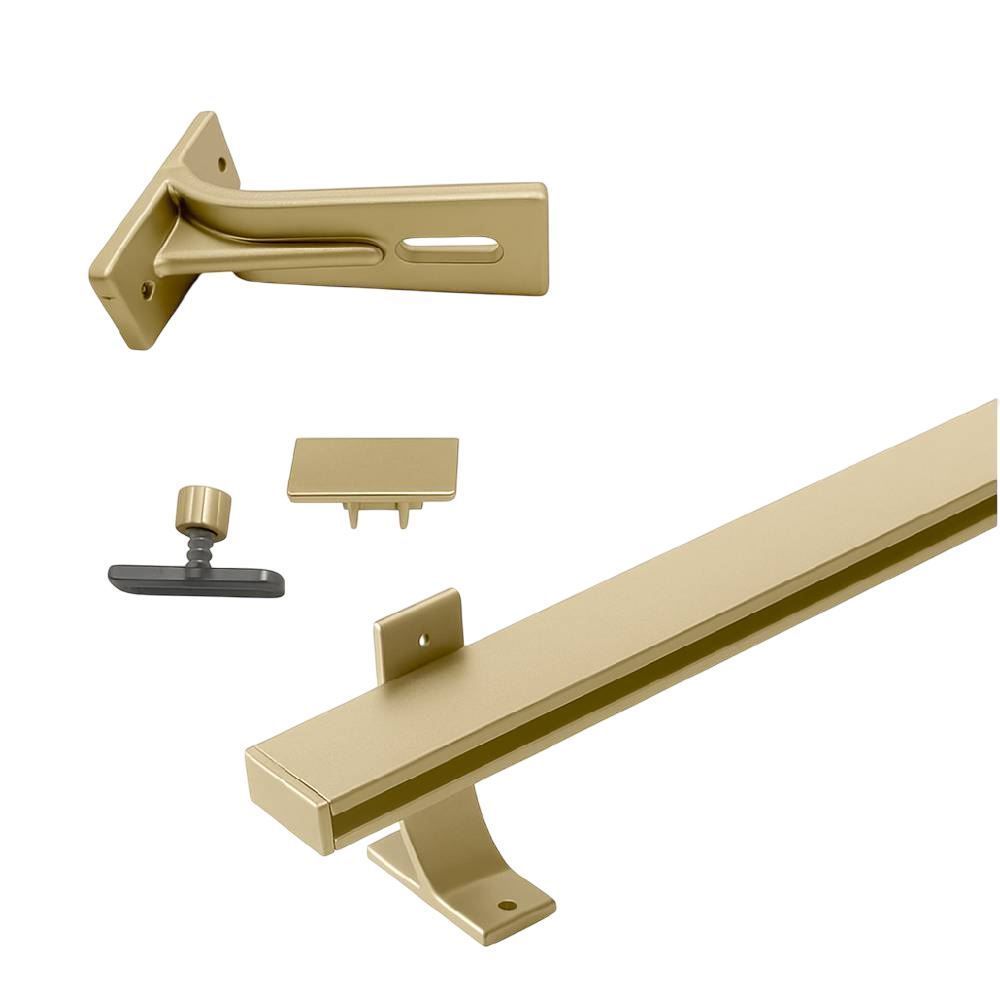 Kit Trilho Deslizante Unique 2,00 M Havan Casa - Champanhe