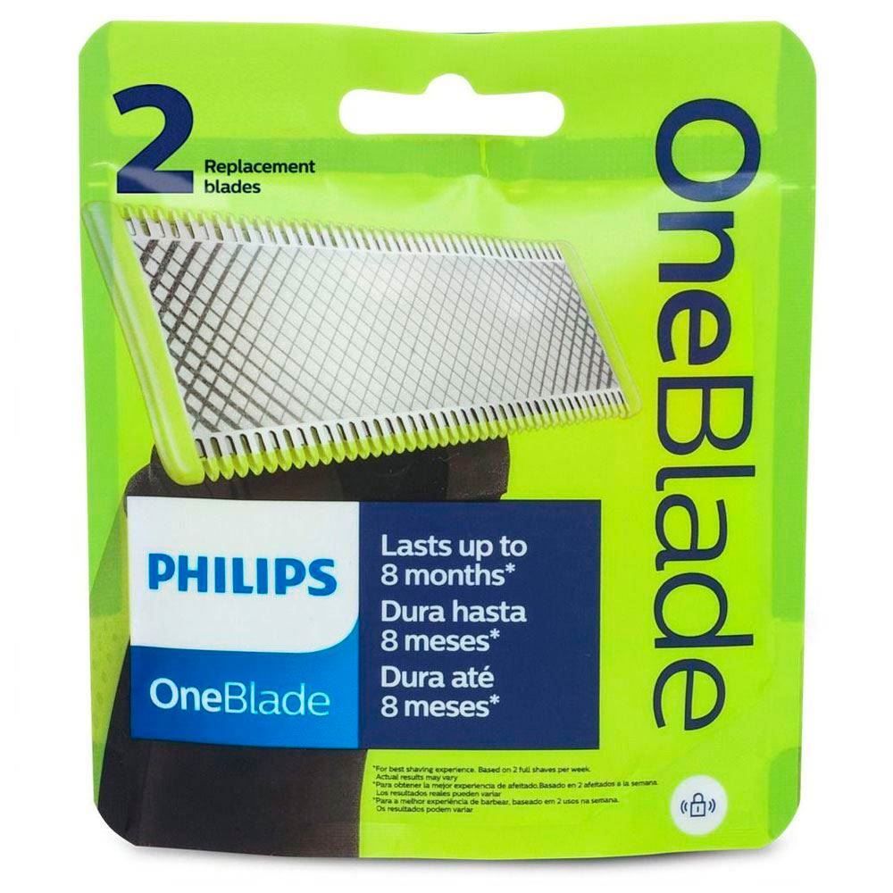 Lâminas Substituíveis Oneblade Qp220/51 Philips - 2 Unidades