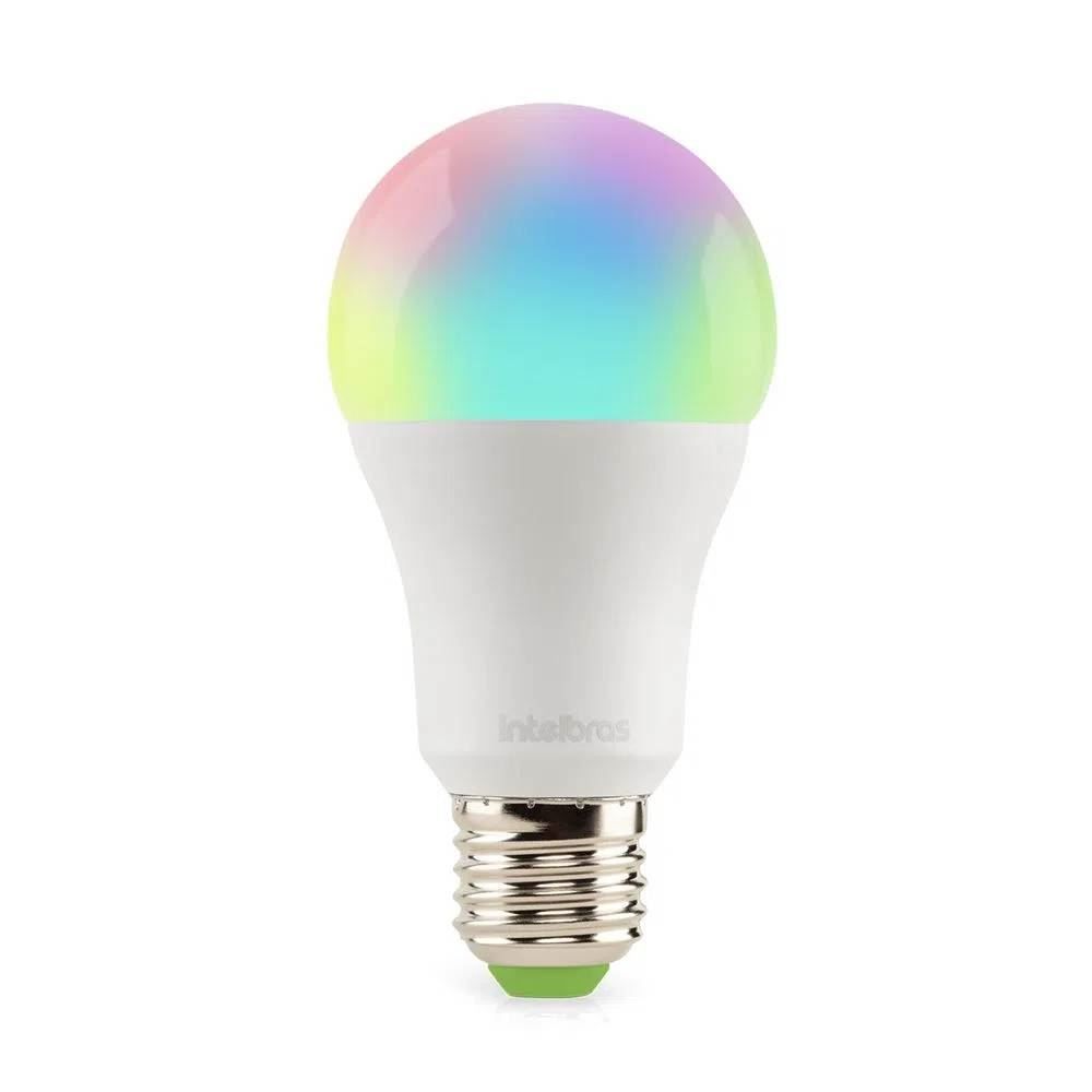 Lâmpada Intelbras De Led Wi-Fi Smart Ews 410 Rgb - Bivolt