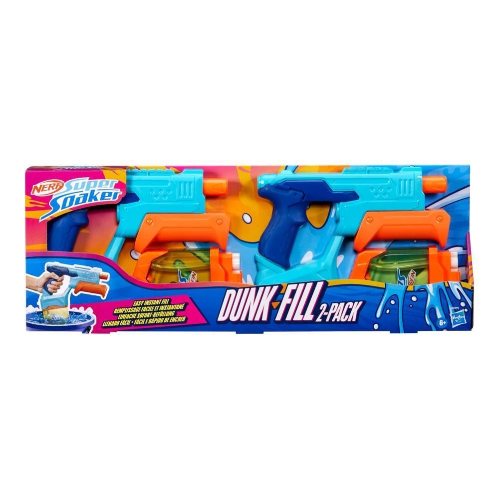 Lança Água Nerf Super Soaker Dunk Fill Com 2 Lançadores Hasbro - G0995