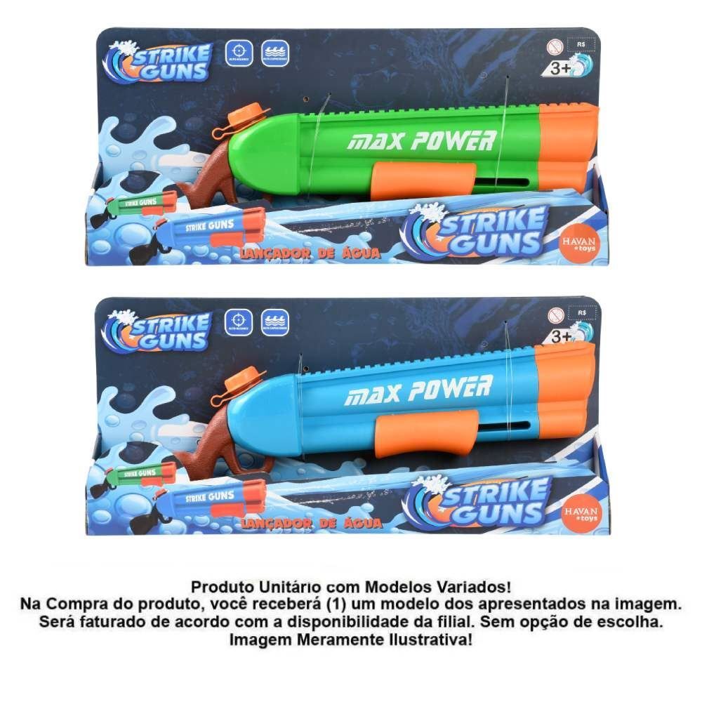 Lançador De Água Escopeta Manual Havan Toys - Sortido