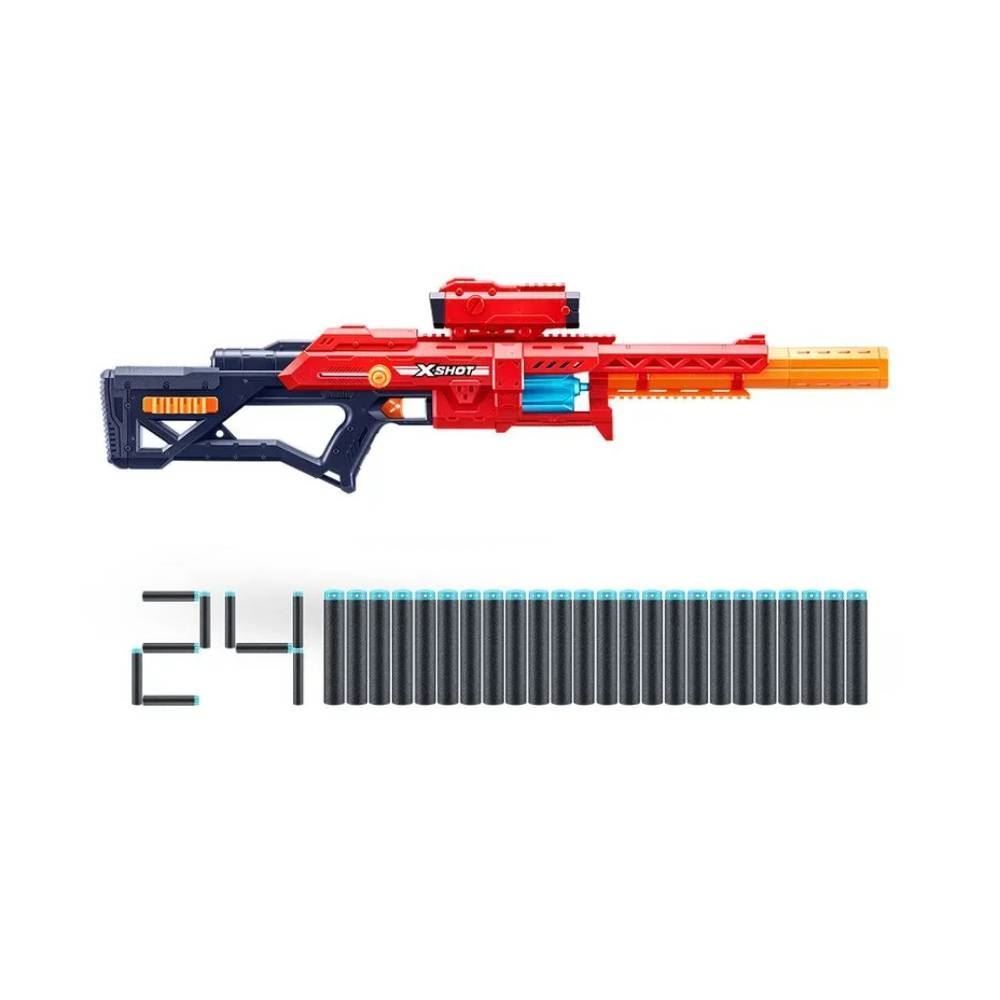 Lançador De Dardos Candide Xshot Red Ranger X8 24 Dardos - 5694