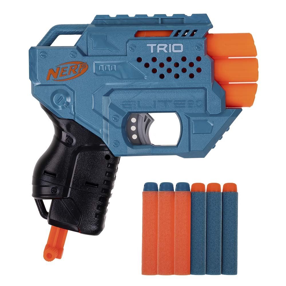 Lançador De Dardos Nerf Elite 2.0 Trio Td-3 Hasbro - E9957
