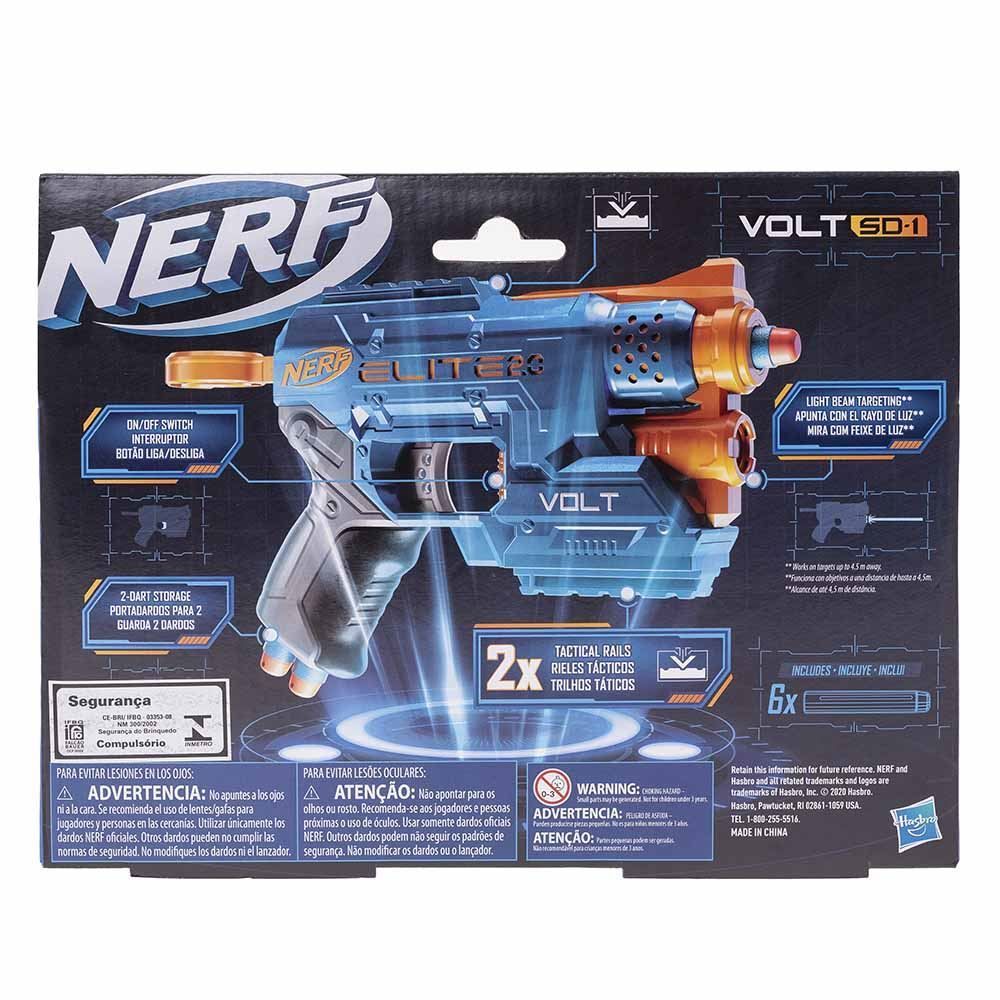Lançador De Dardos Nerf Elite 2.0 Volt Sd-1 Hasbro - E9953