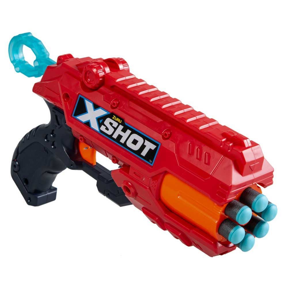 Lançador De Dardos X-Shot Red Tk6 8 Dardos Candide - 5712