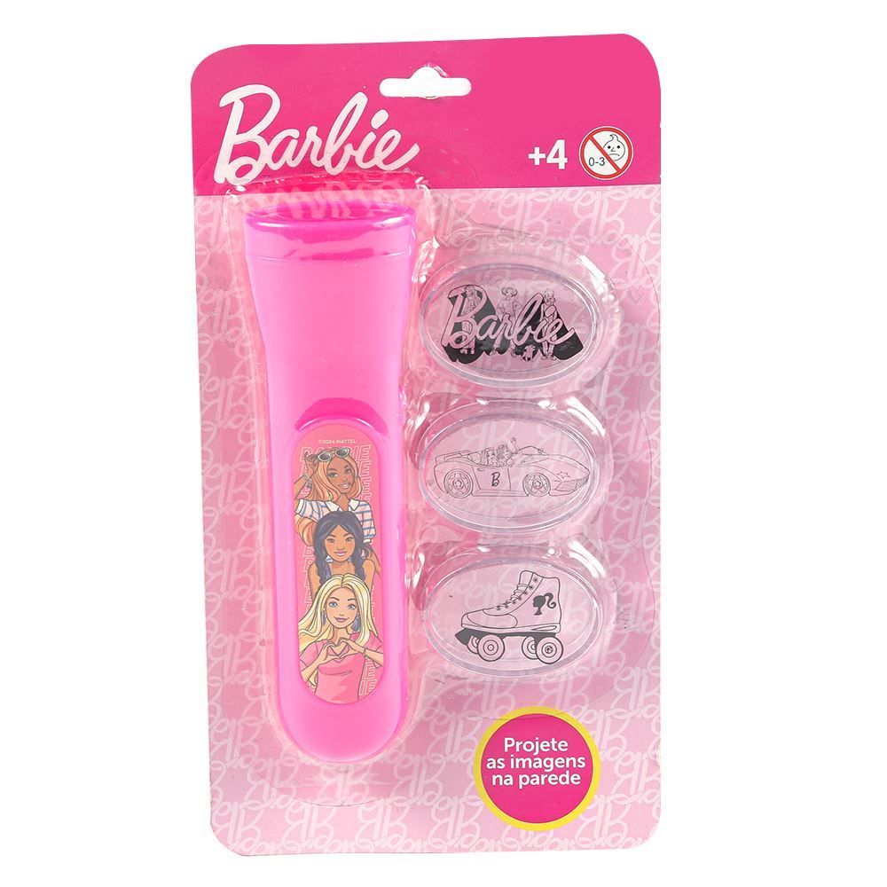 Lanterna Projetora Barbie Toyng - 56011