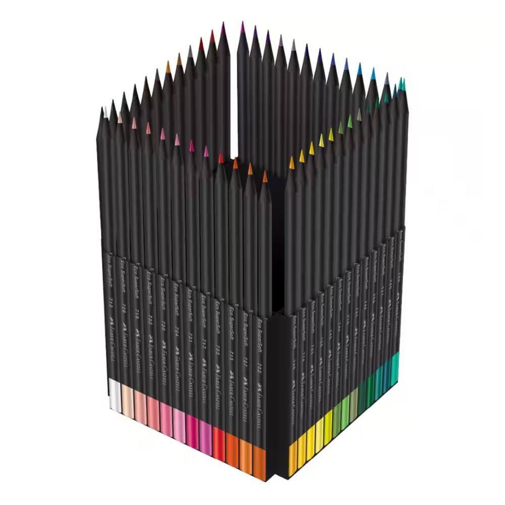 Lápis de Cor Supersoft Faber Castell 50 Cores - 210750