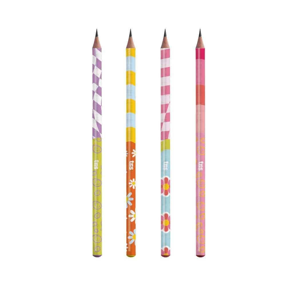 Lápis Preto Holic Dopamina Com 4 Unidades Tris - 904829