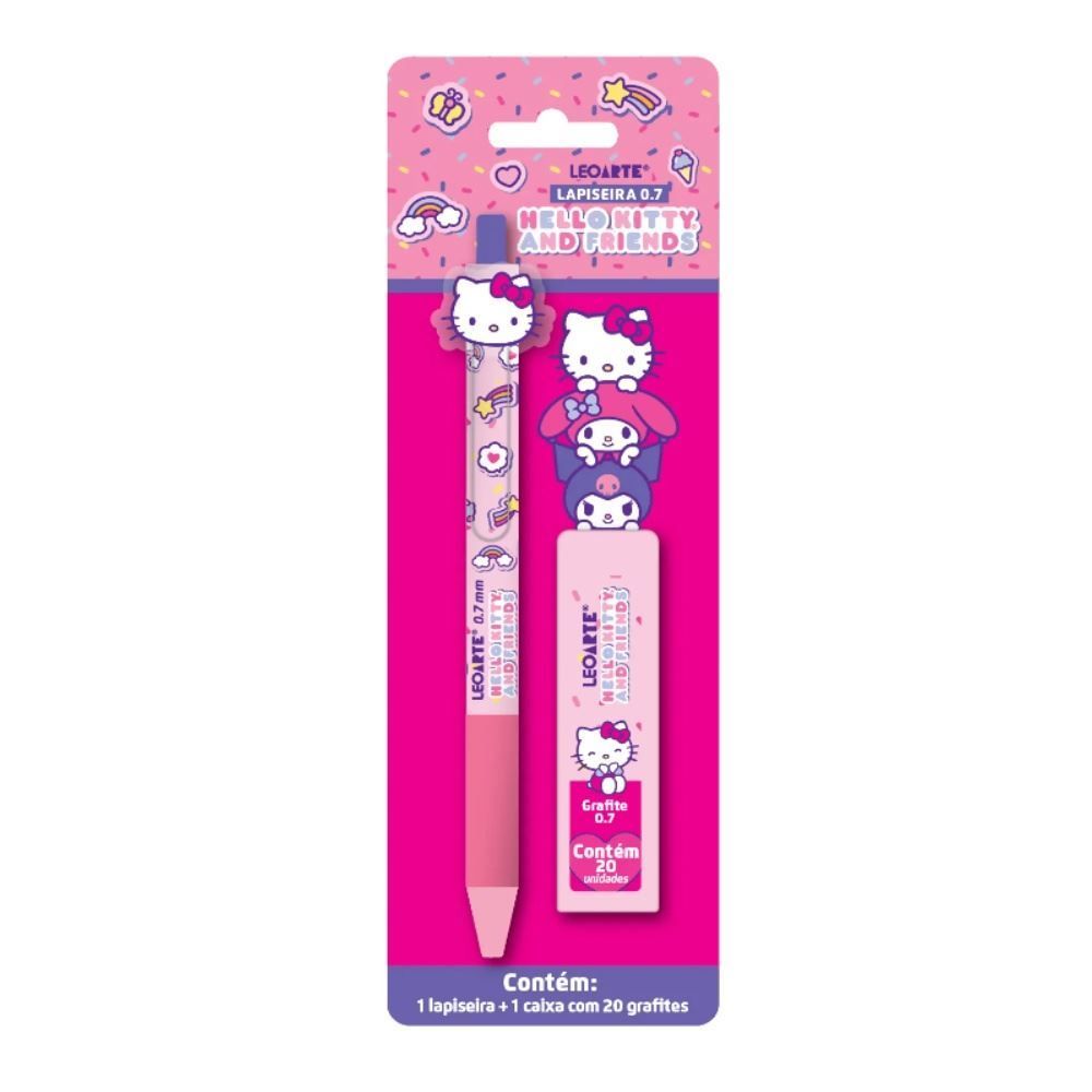Lapiseira 0.7 Hello Kitty Leo&Leo - Sortido