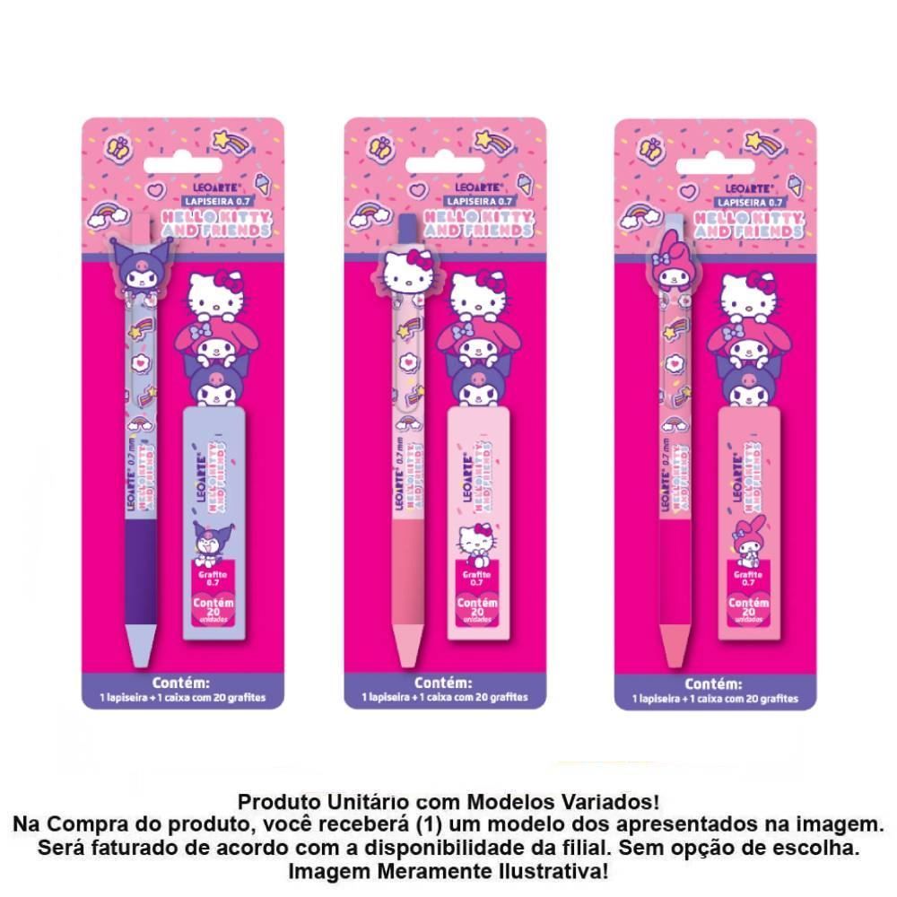 Lapiseira 0.7 Hello Kitty Leo&Leo - Sortido