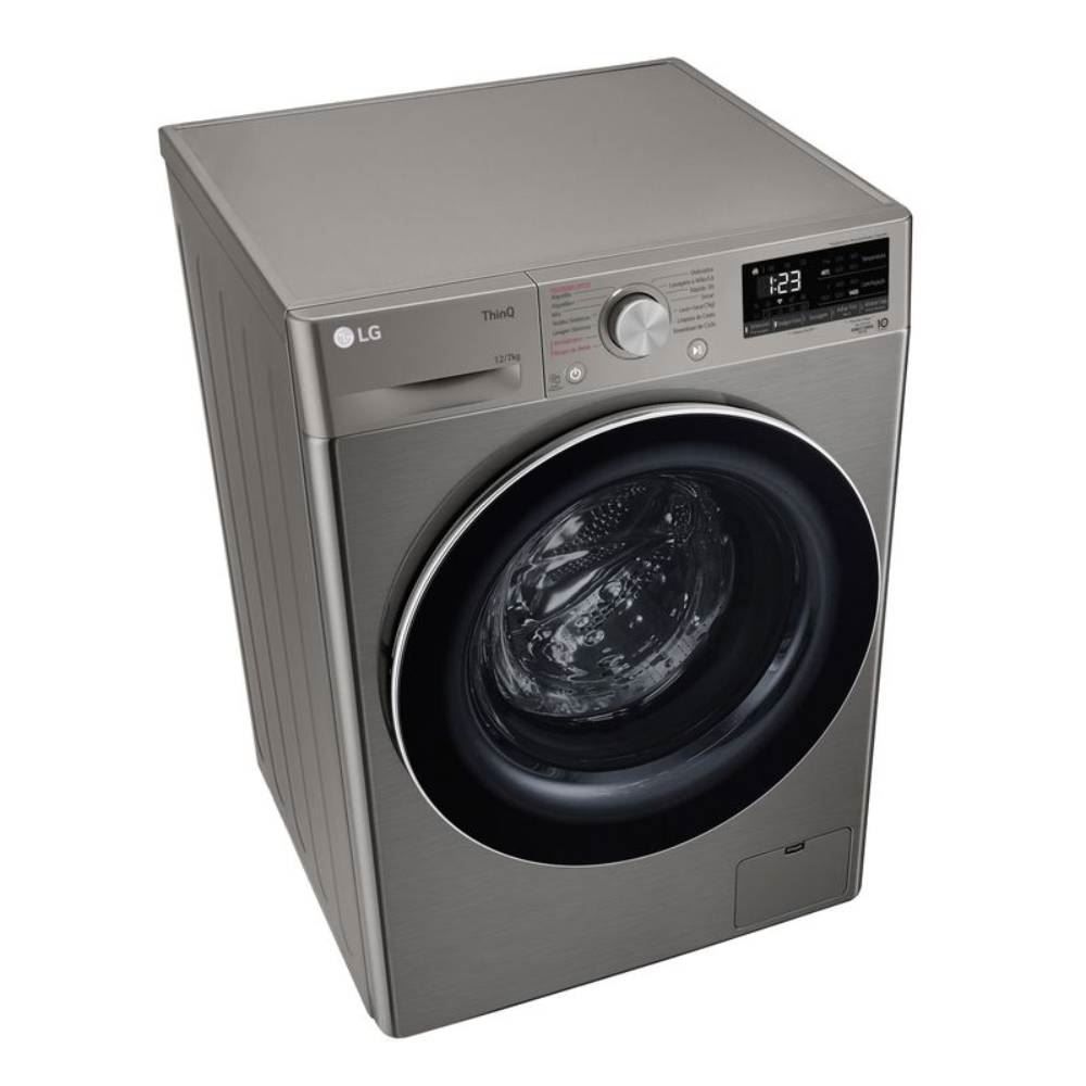 Lava e Seca LG Smart VC4 12kg Inox Look CV5012PC4