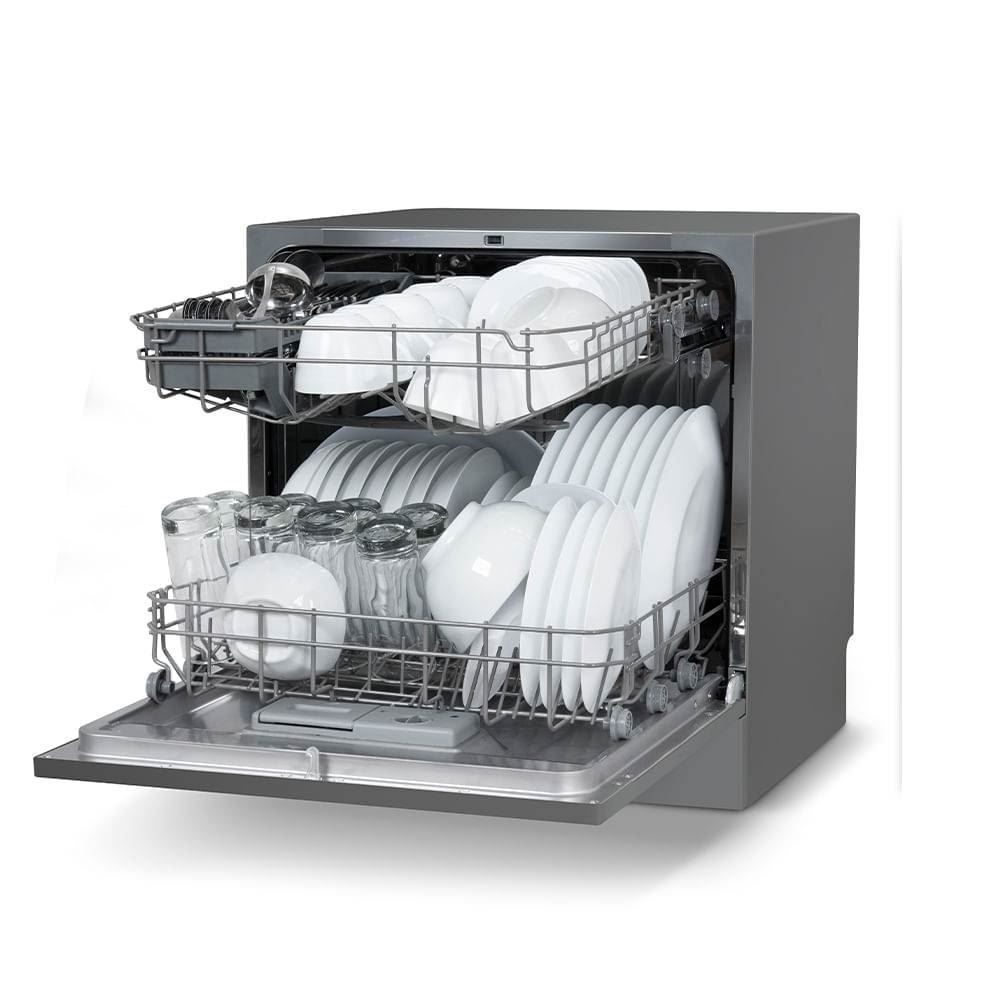 Lava Louças Midea 8 Serviços Cinza DWA08S