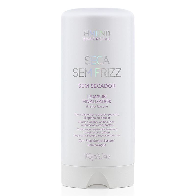 Leave-In Finalizador Essencial Seca Sem Frizz Amend 