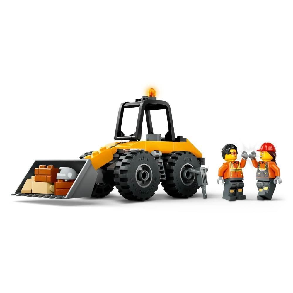 Lego City Carregadeira De Construção Amarela - 60450
