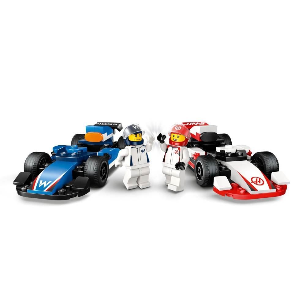 Lego City Carros De Corrida Willians Racing E Haas F1 - 60464