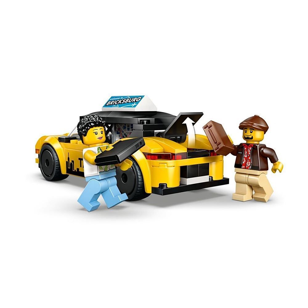 Lego City Táxi Amarelo - 122 peças