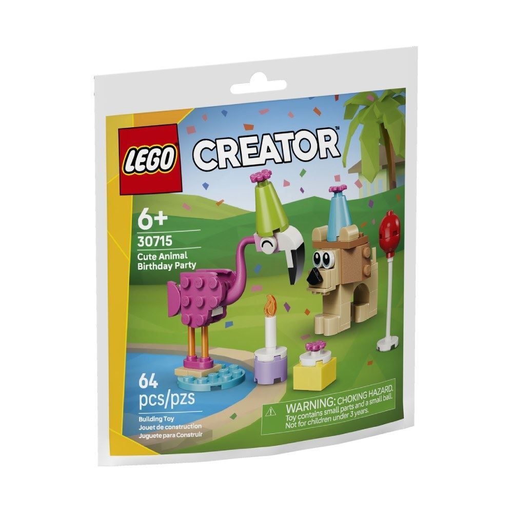 Lego Festa de Aniversário de Animais - 64 Peças