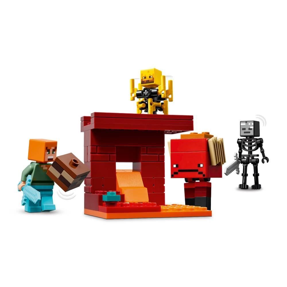 Lego Minecraft Batalha Da Lava Nether - 21266